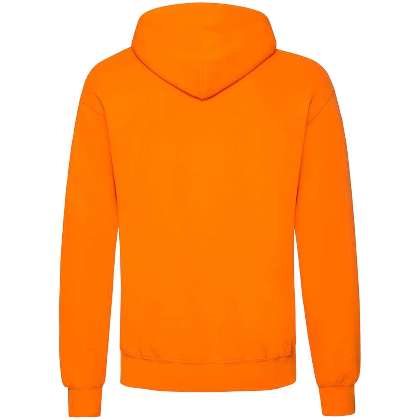 Sweat À Capuche Adulte (Orange) 2/3