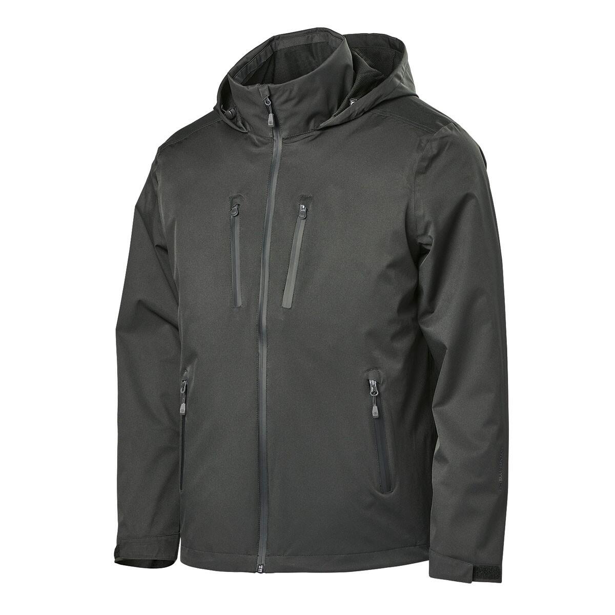 Mens Scirocco Lightweight Soft Shell Jacket (Black) 3/3