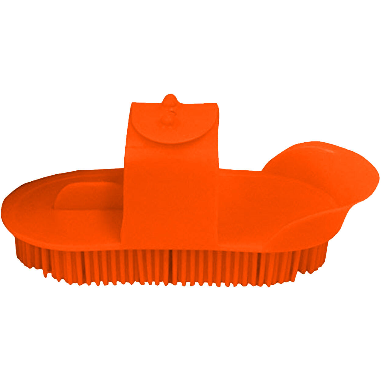 LINCOLN Plastic Curry Comb (Red)