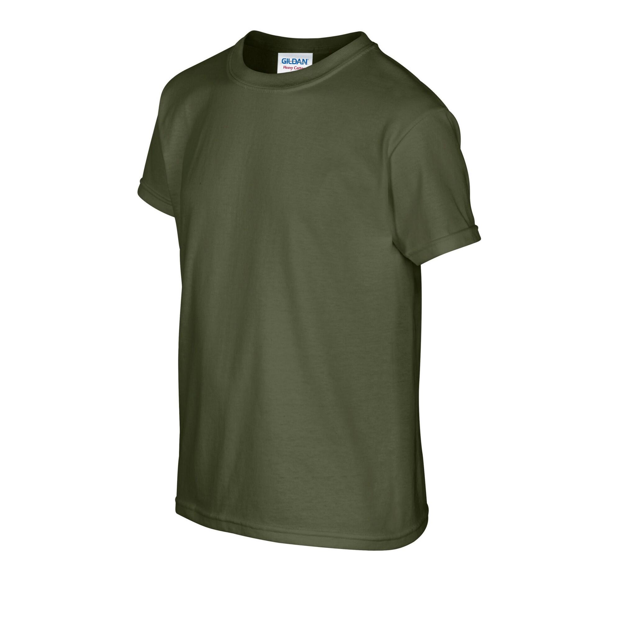 TShirt für Kinder Militärgrün 3/3