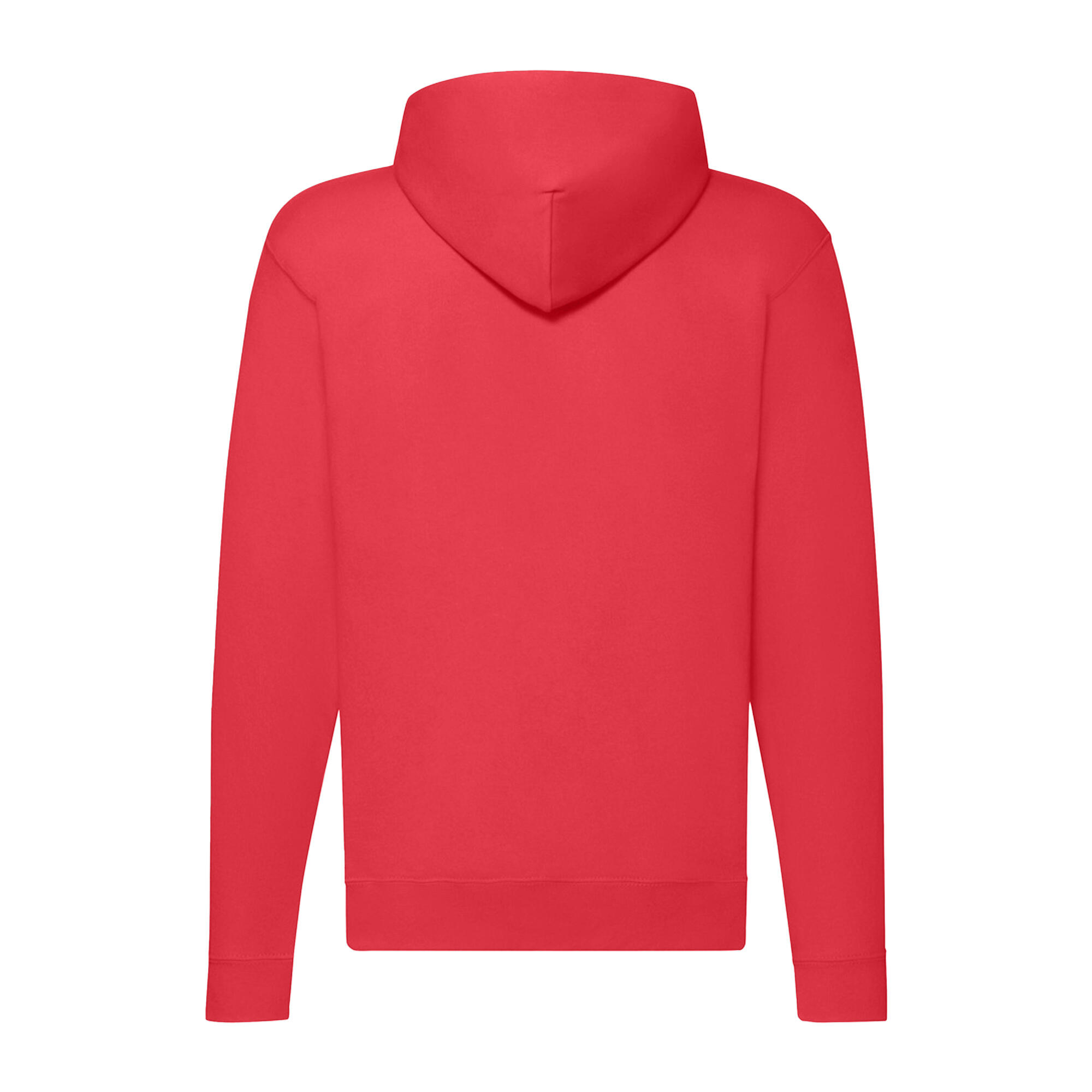 "Classic" Kapuzenpullover, Mit Reißverschluss für Herren Rot 2/3