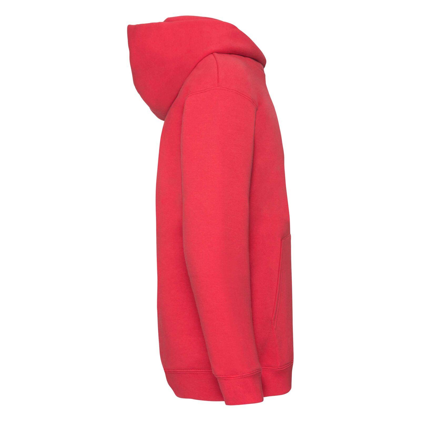 Kapuzen Pullover Premium 7030 Kinder Rot 3/3