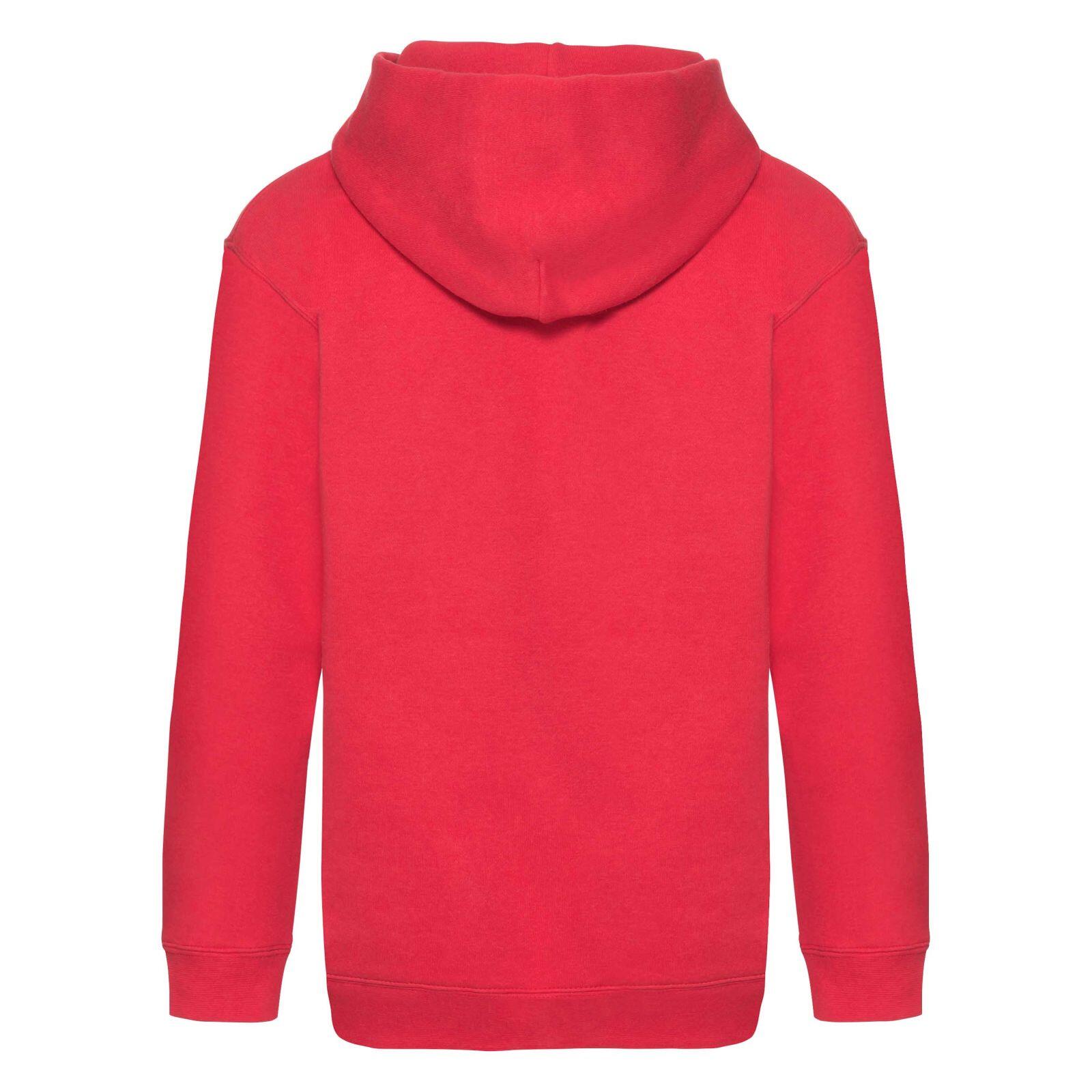 Kapuzen Pullover Premium 7030 Kinder Rot 2/3