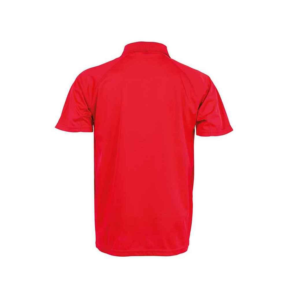 Womens/Ladies Performance Aircool Polo Shirt (Red) 2/2