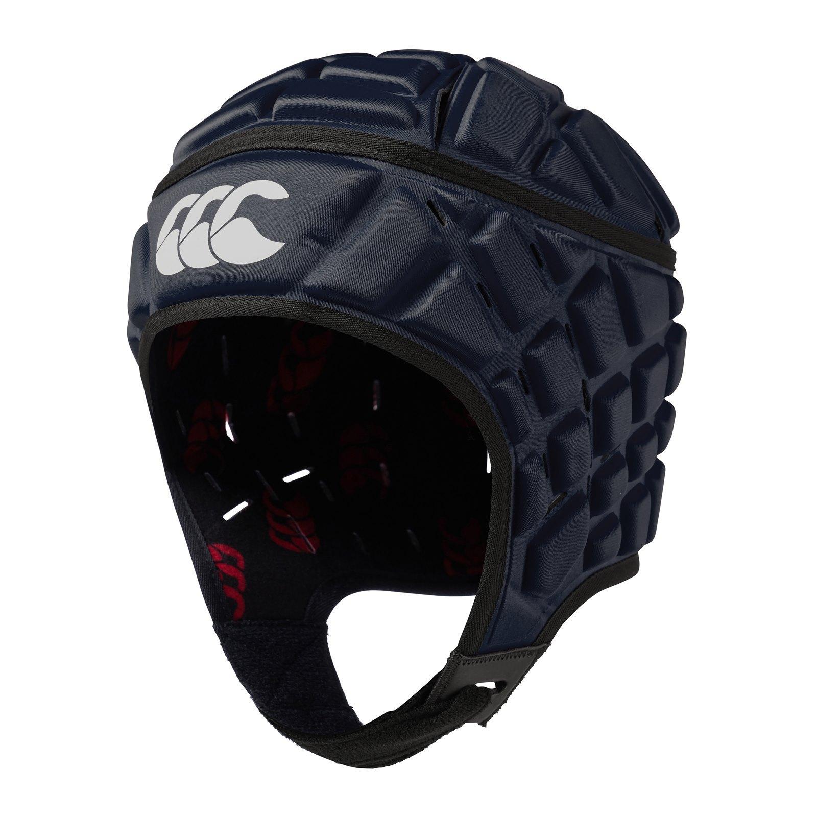 CANTERBURY Mens Raze Logo Rugby Headguard (Navy)