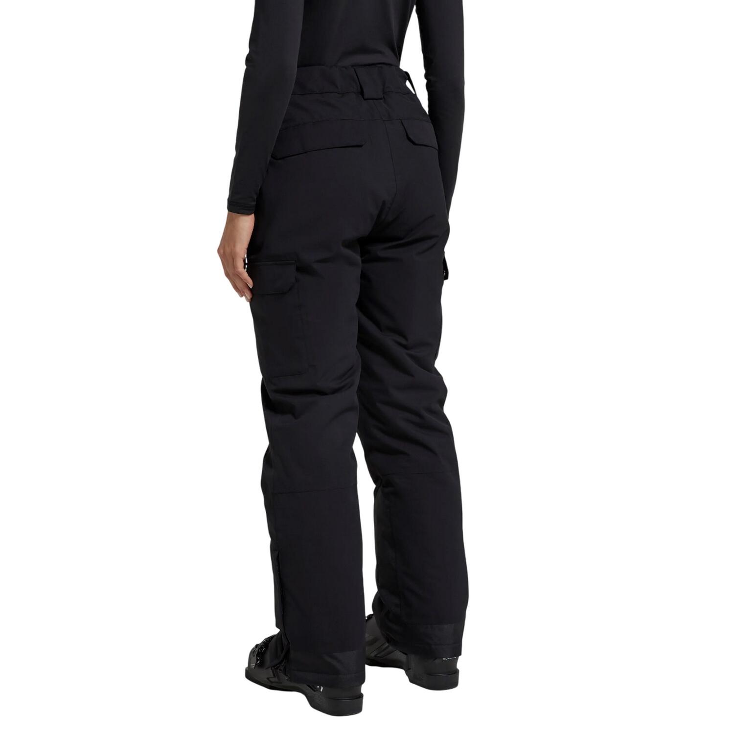Womens/Ladies Glaze Ski Trousers (Jet Black) 2/3