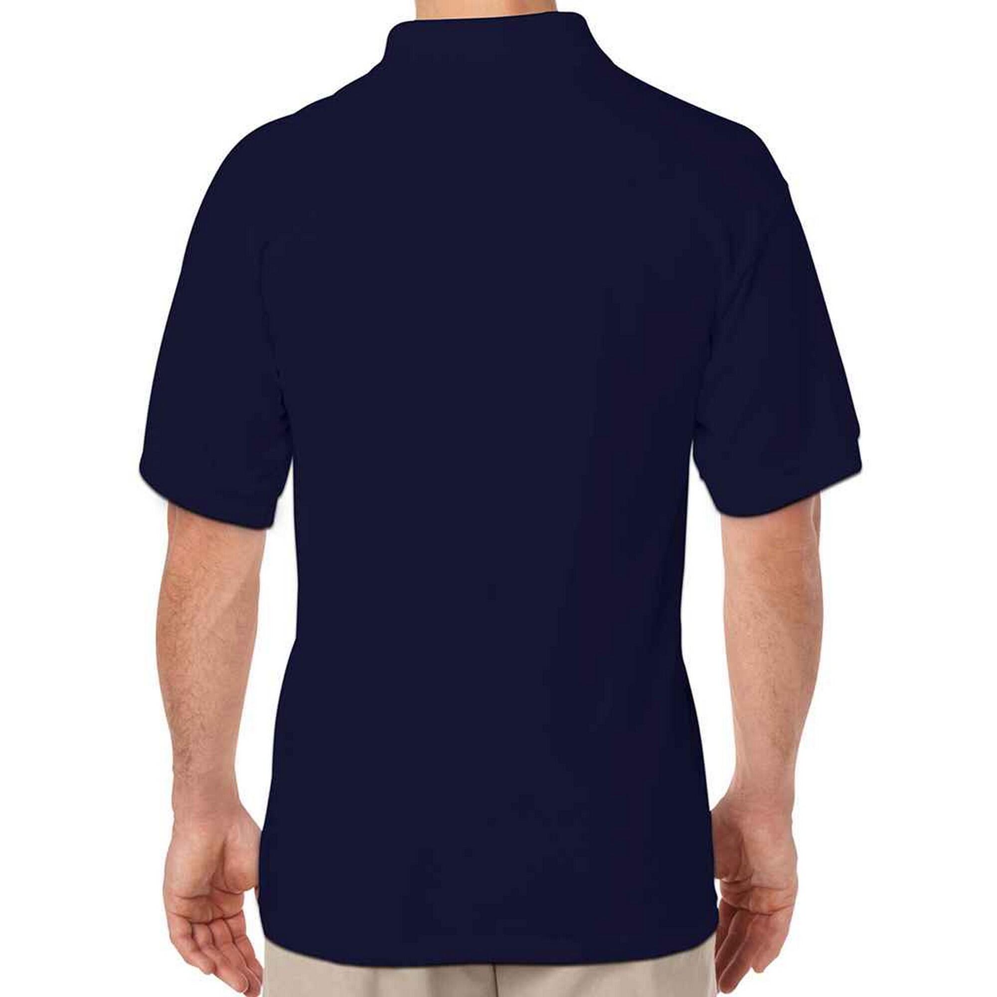 Maglietta Polo Uomo Gildan Blu Navy 2/2