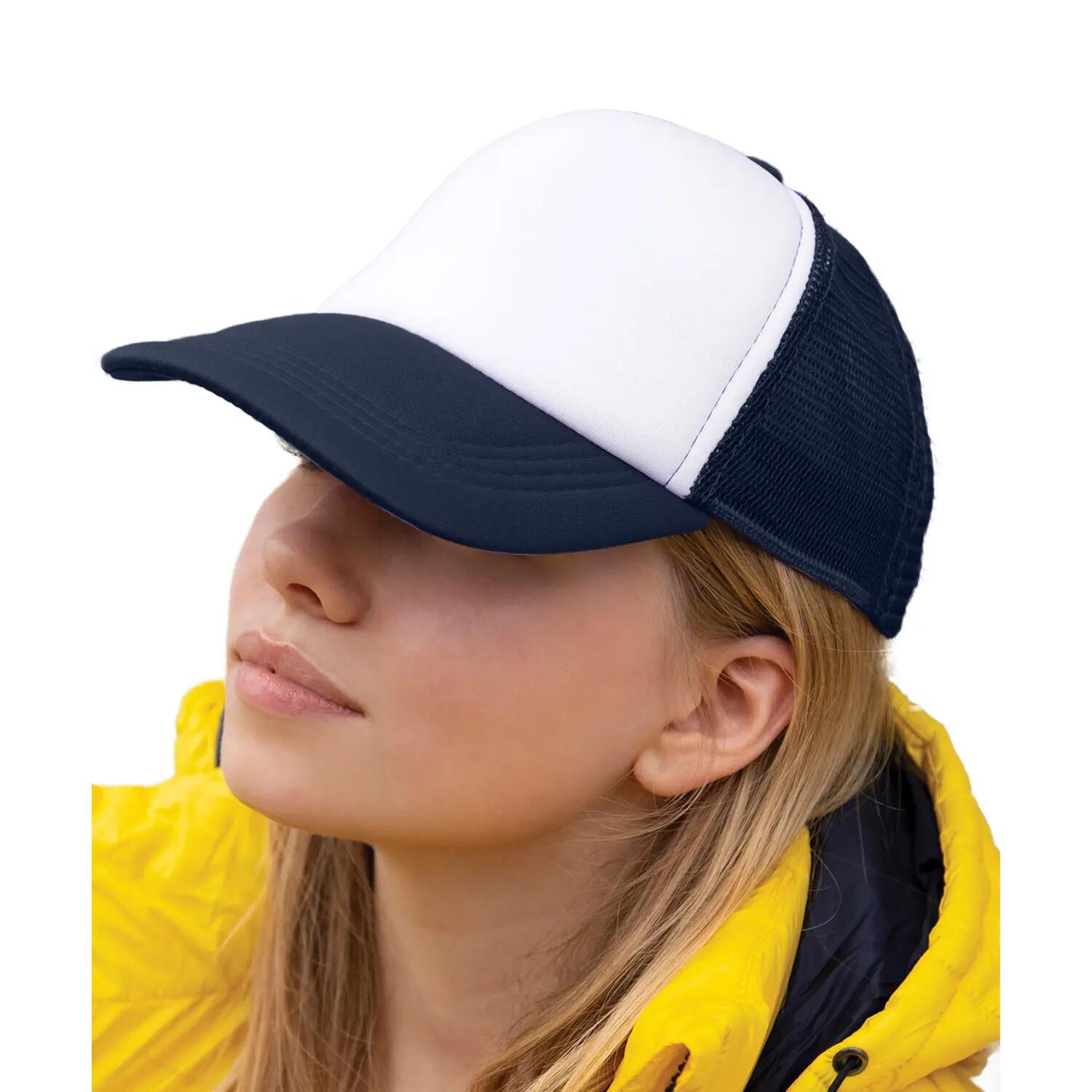 Detroit Trucker Cap (Navy/White) 2/3