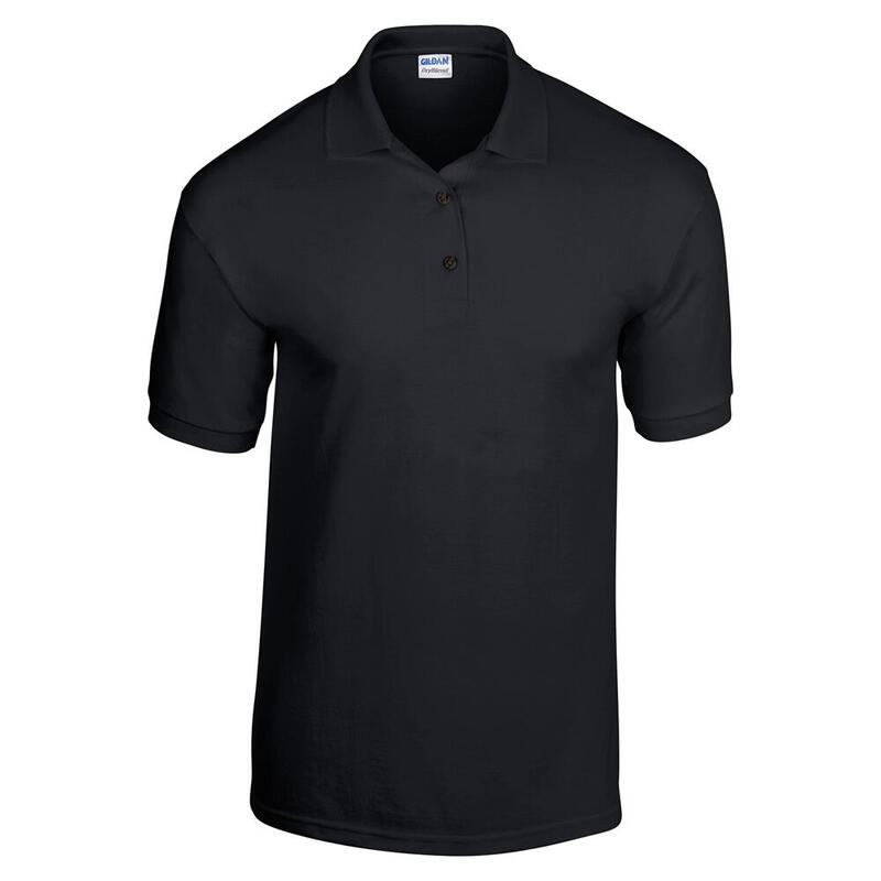 Poloshirt für Kinder Schwarz