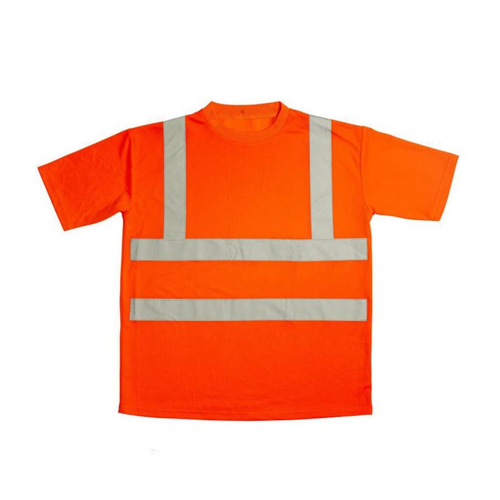 WARRIOR Unisex Adult HiVis TShirt (Fluorescent Orange)