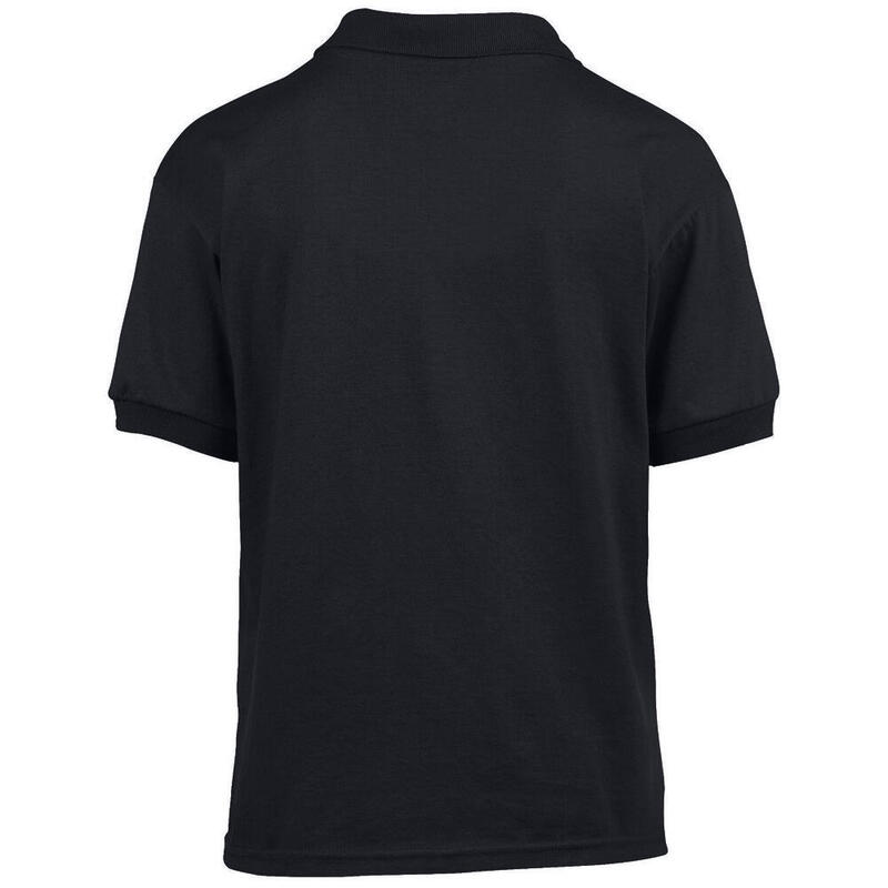 Poloshirt für Kinder Schwarz