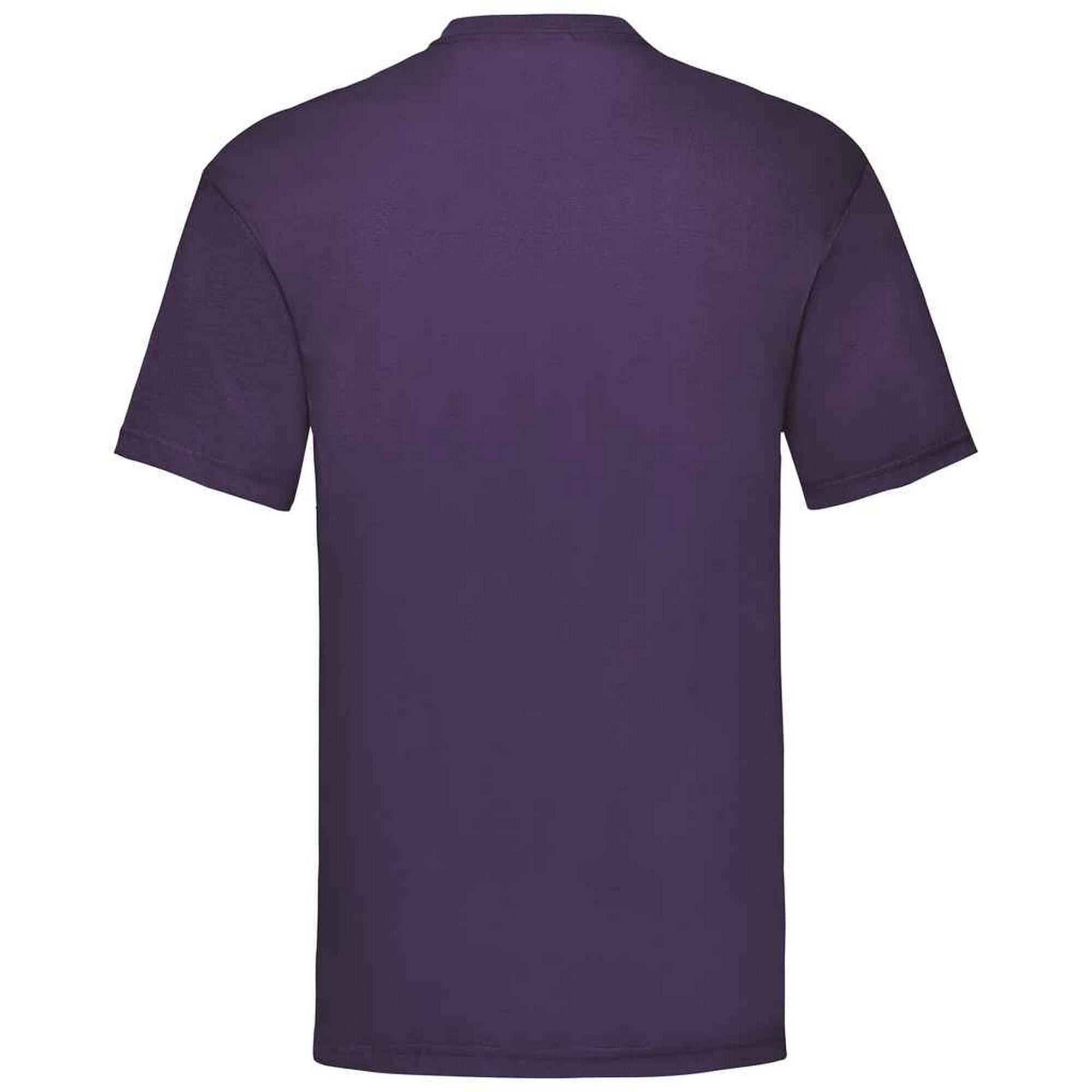 Tshirt VALUEWEIGHT Homme (Violet) 2/3
