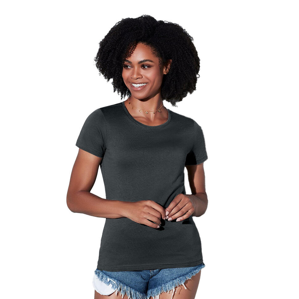 Koszulka Damska Classic Heather Organic Fitted T-shirt