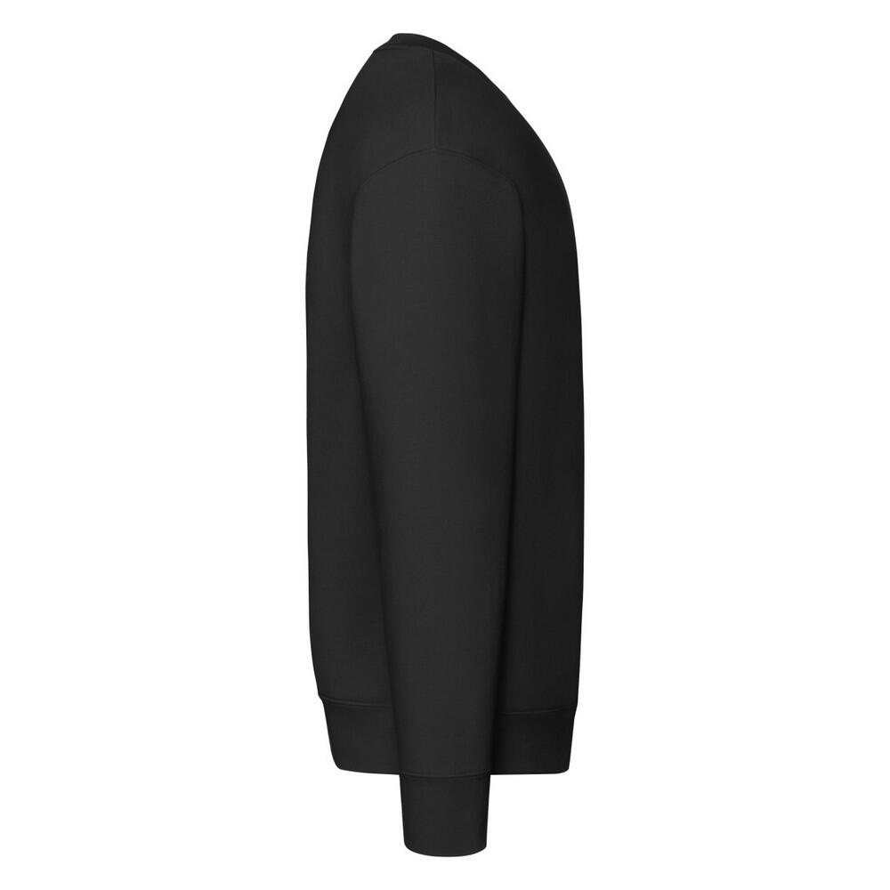 Mens Premium Setin Sweatshirt (Black) 3/3