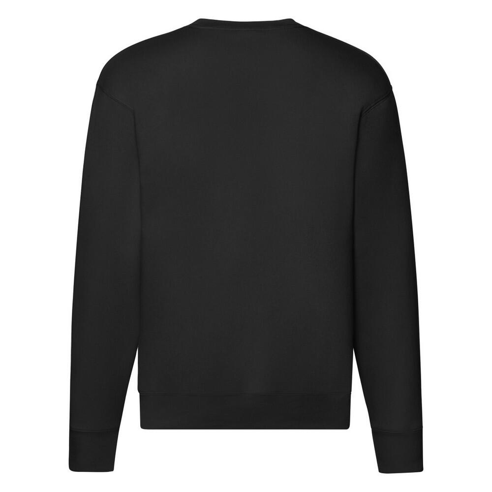 Mens Premium Setin Sweatshirt (Black) 2/3