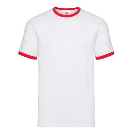 Heren Ringer 160 TShirt (Wit/Zwaar)