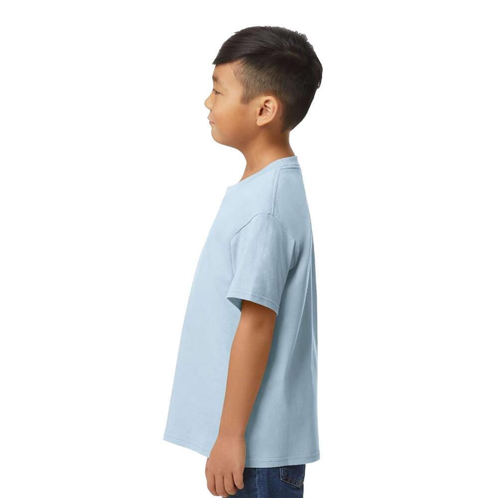 TShirt Weiche Haptik für Kinder Hellblau 3/3