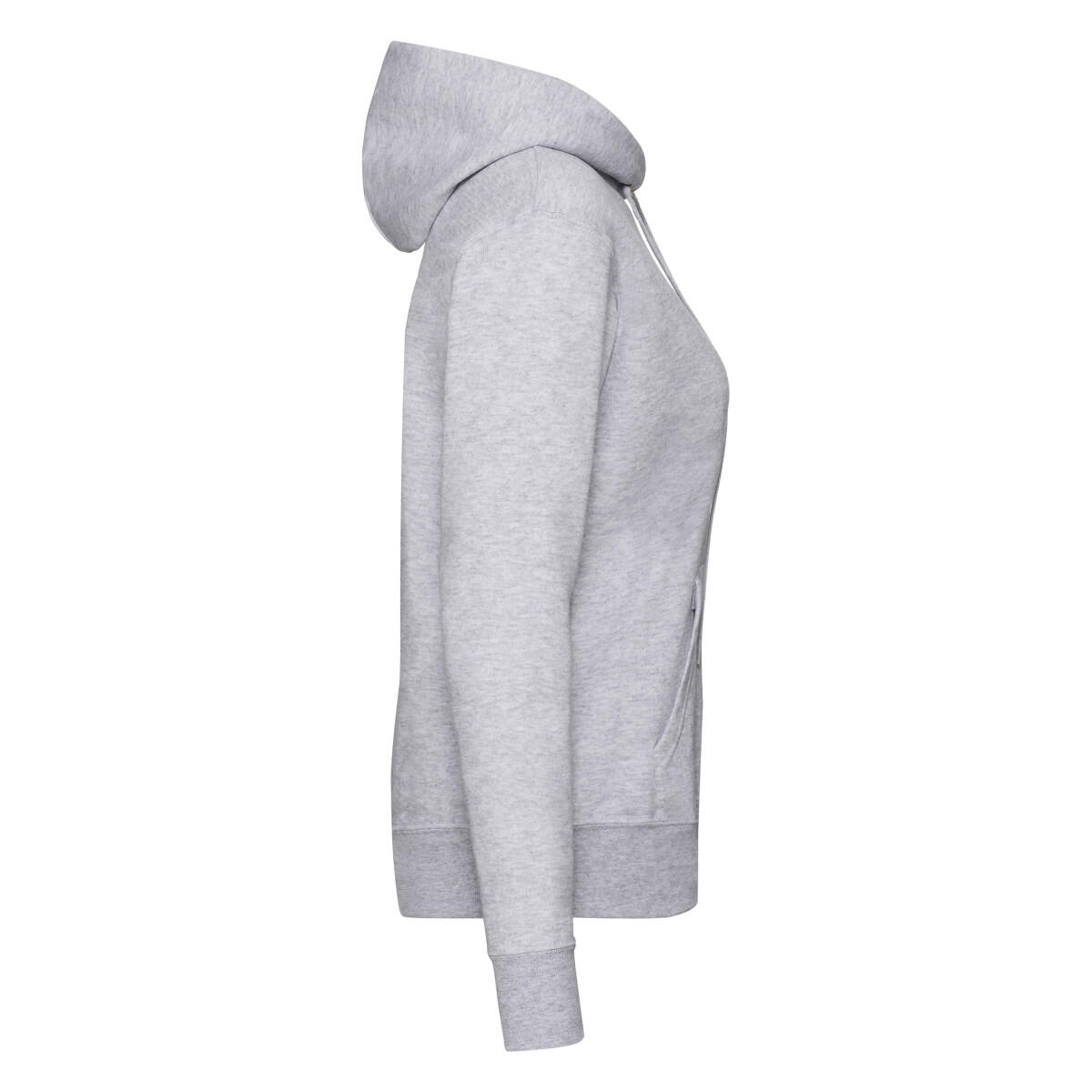 Kapuzenpullover für Damen Grau meliert 3/3