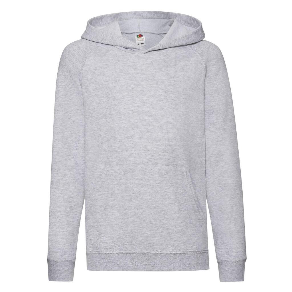 Childrens/Kids Lightweight Hoodie (Heather Grey)