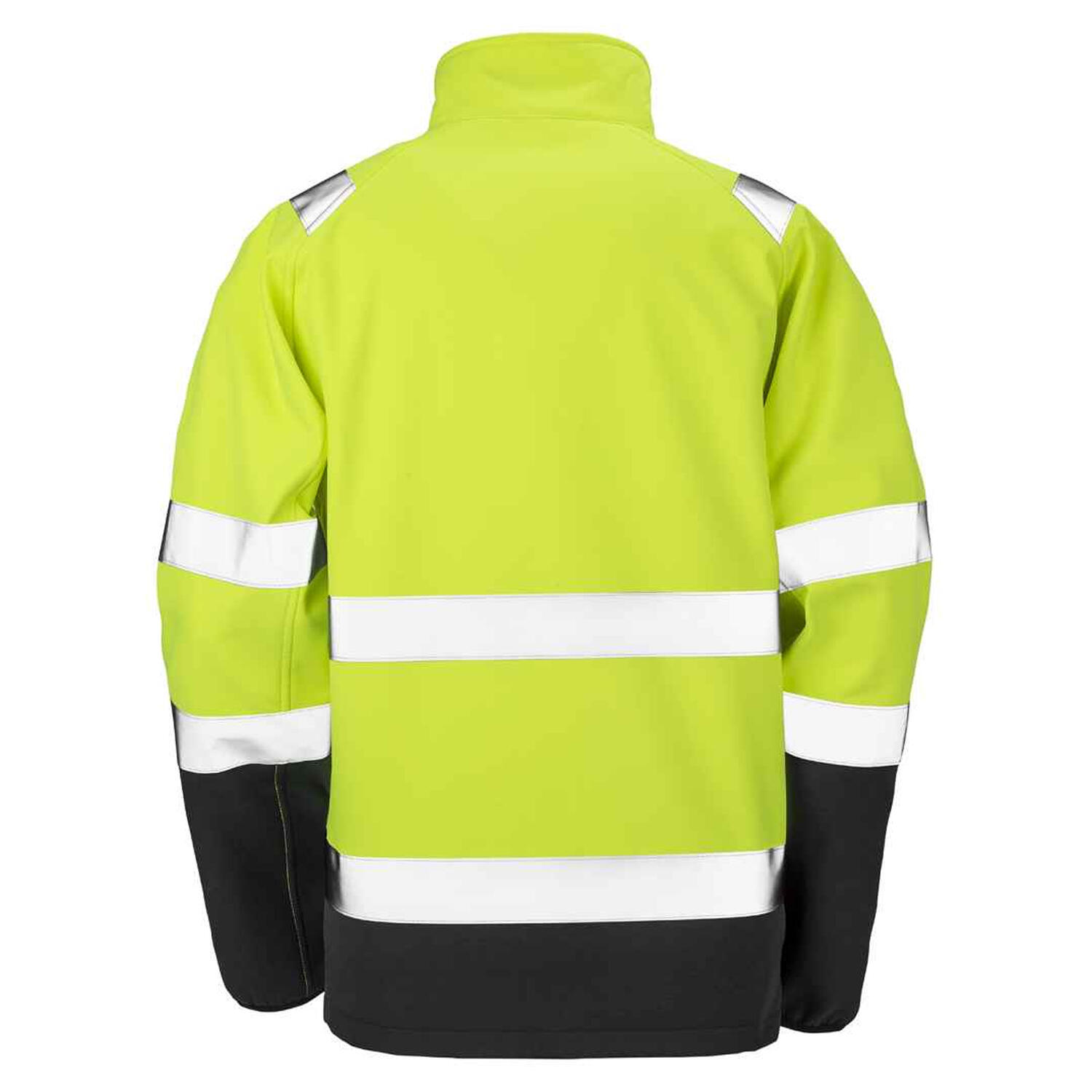 SafeGuard Giacca Soft Shell Di Sicurezza Adulti Result Giallo Fluorescente / 2/3