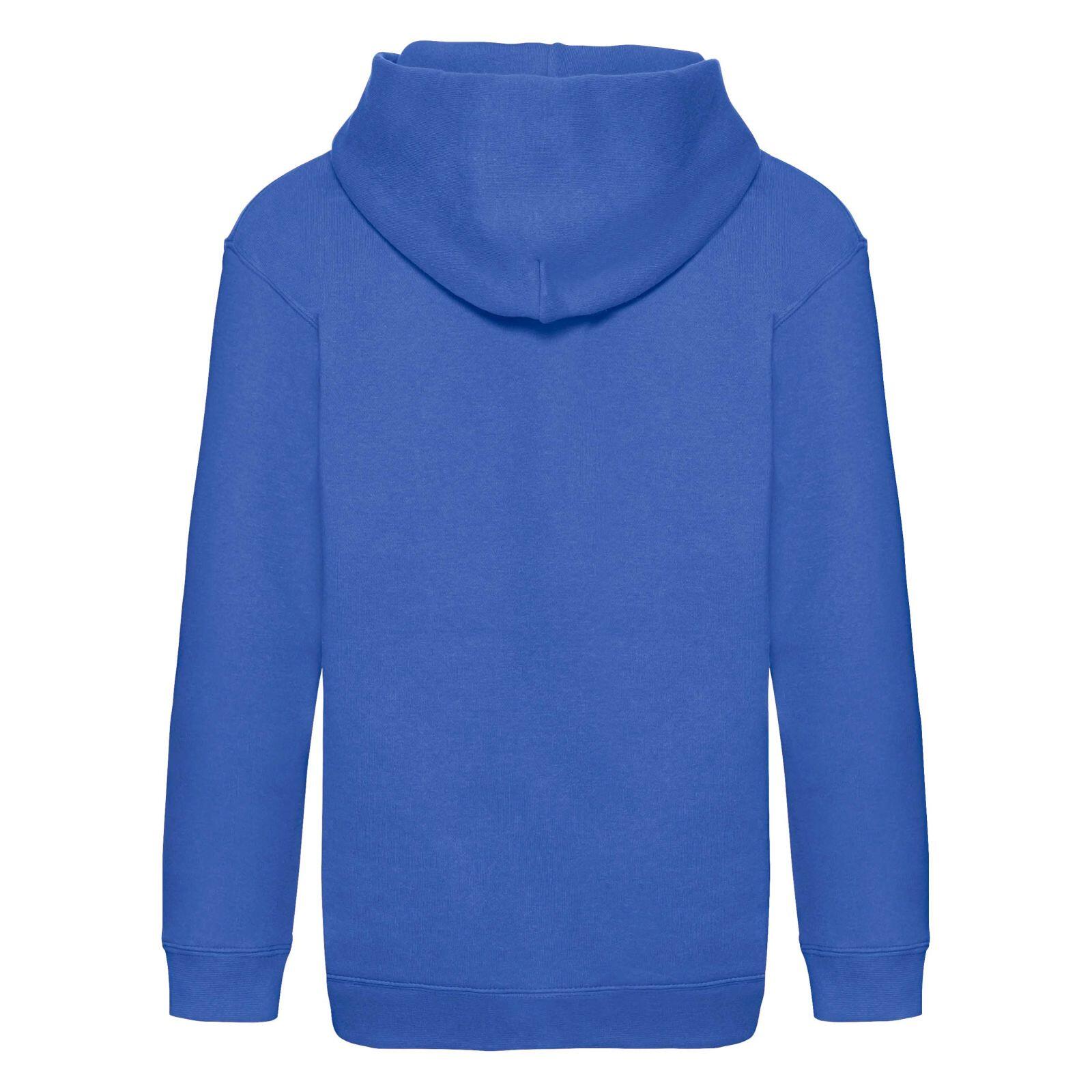 Kapuzen Pullover Premium 7030 Kinder Royal Blau 3/4