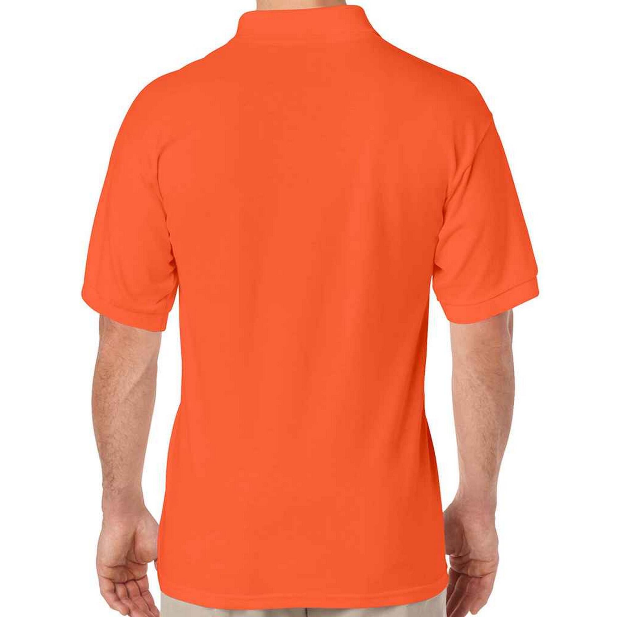 Maglietta Polo Uomo Gildan Arancio 2/3