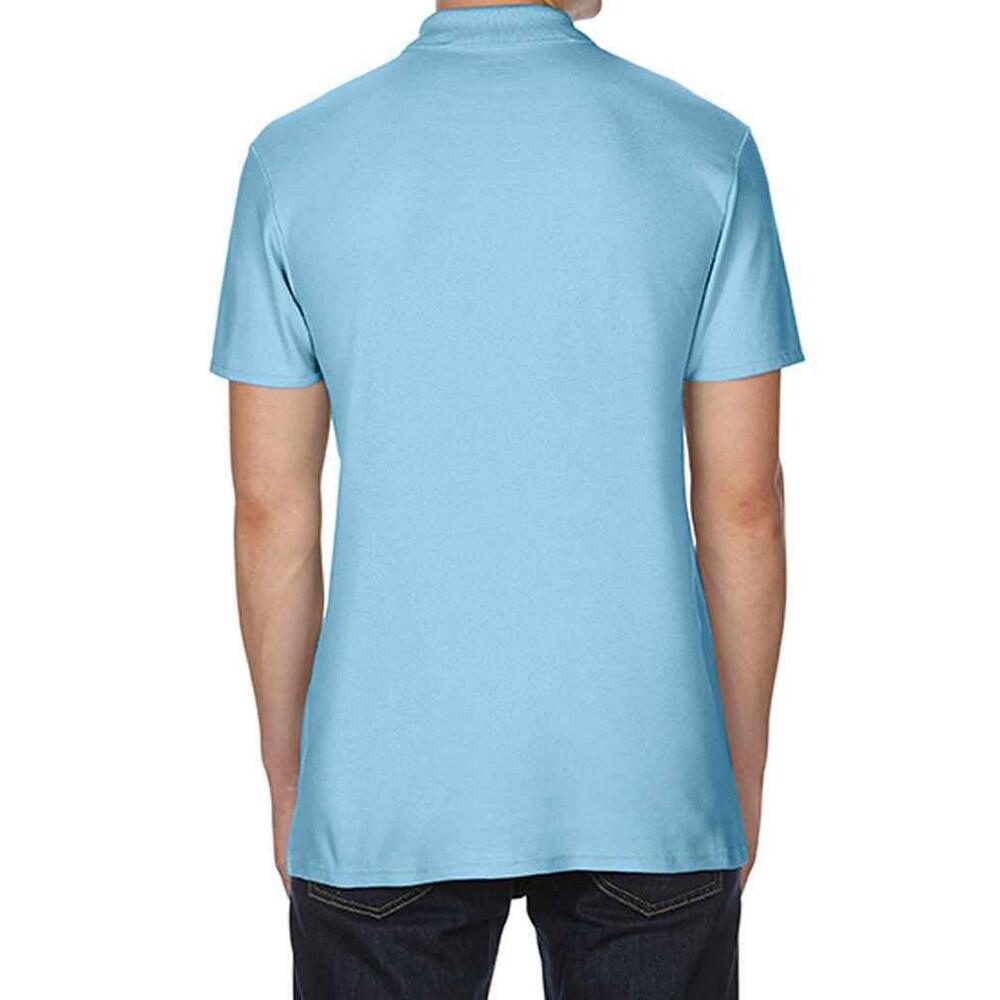 Polo In Piquè Uomo Gildan Softstyle Azzurro 2/2