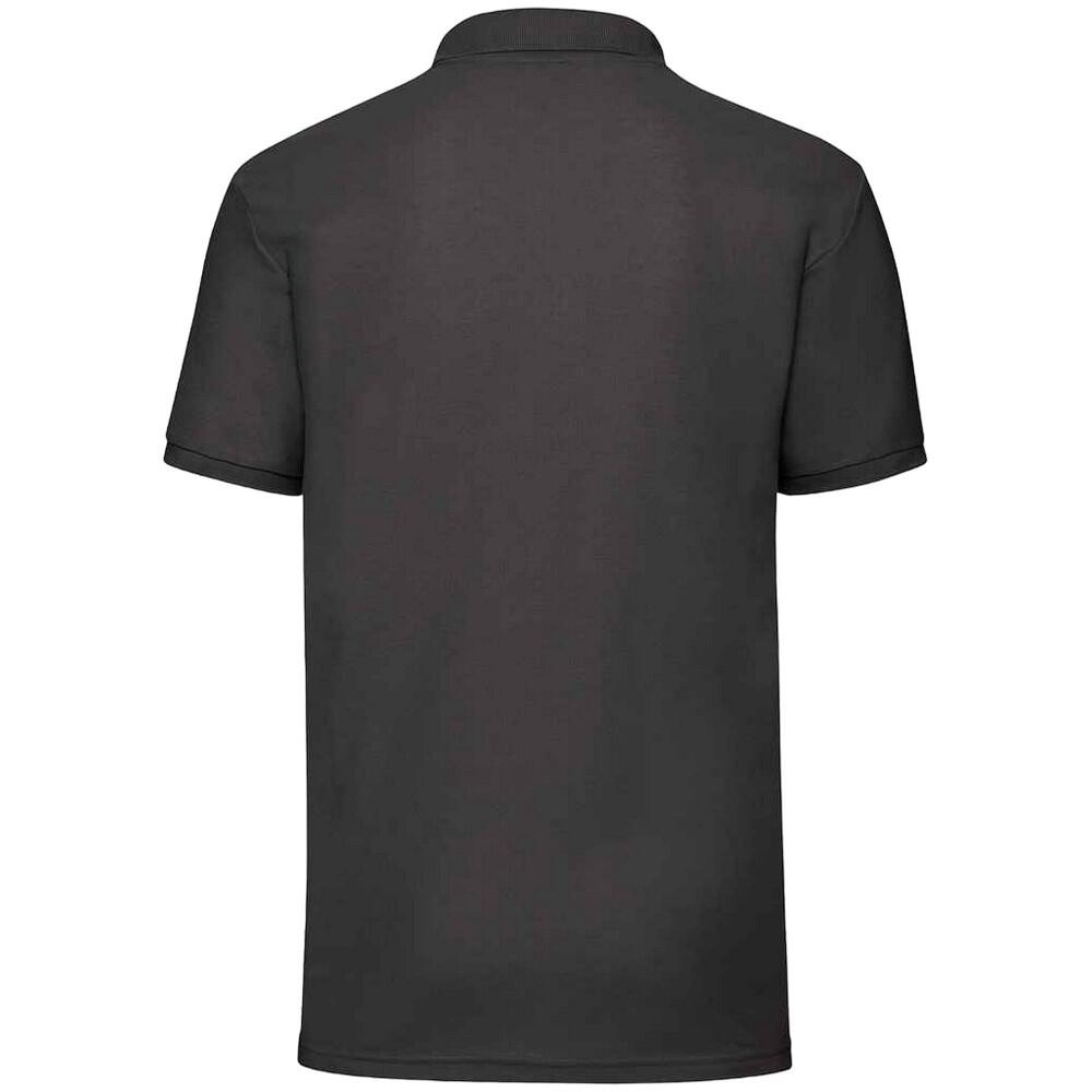 Mens 65/35 Polo Shirt (Black) 2/3