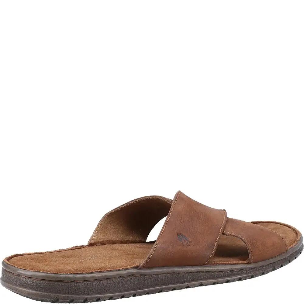 Sandali Crossover Pelle Uomo Hush Puppies Nile Marrone 2/4