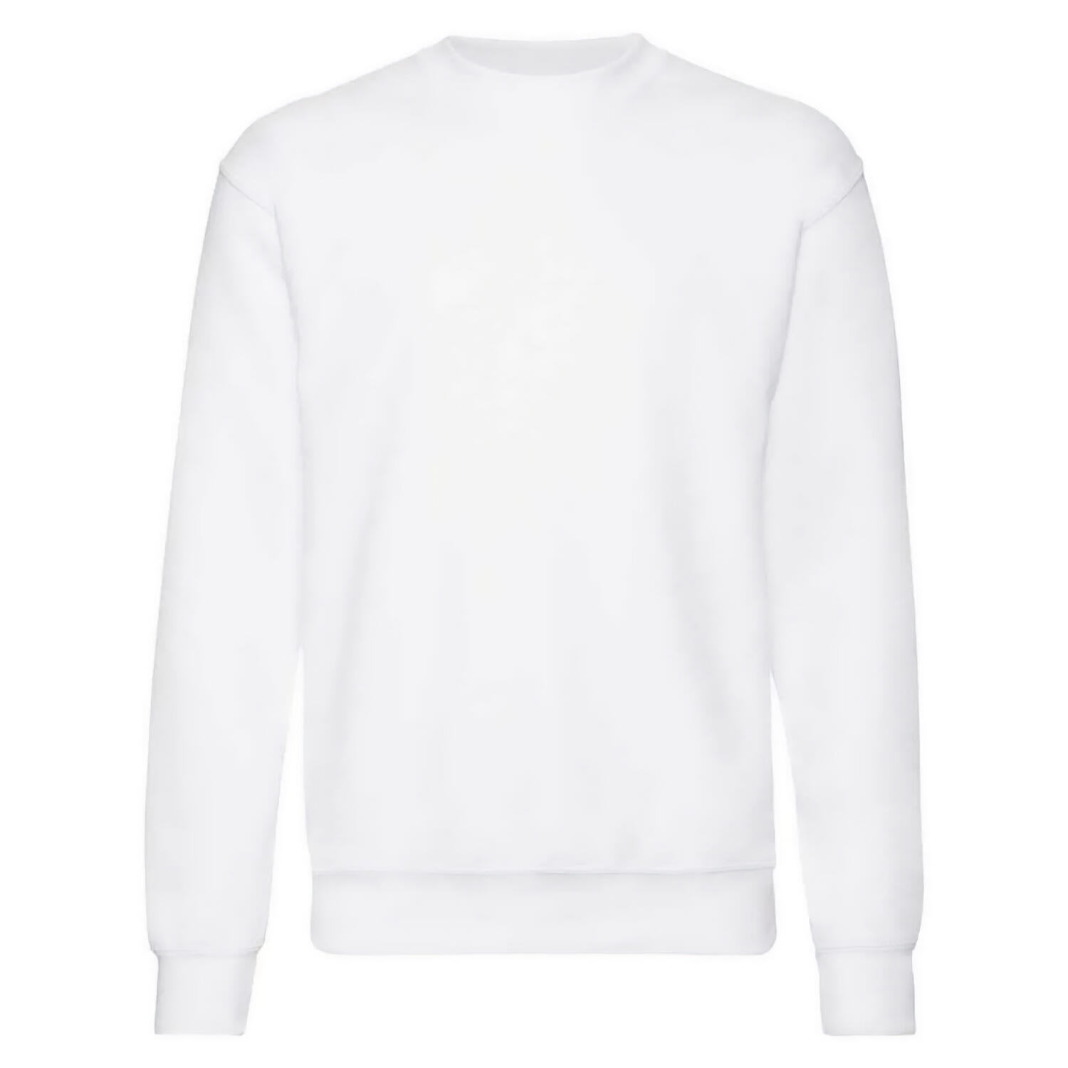 FRUIT OF THE LOOM Unisex Adult Classic Drop Shoulder Sweatshirt (White)