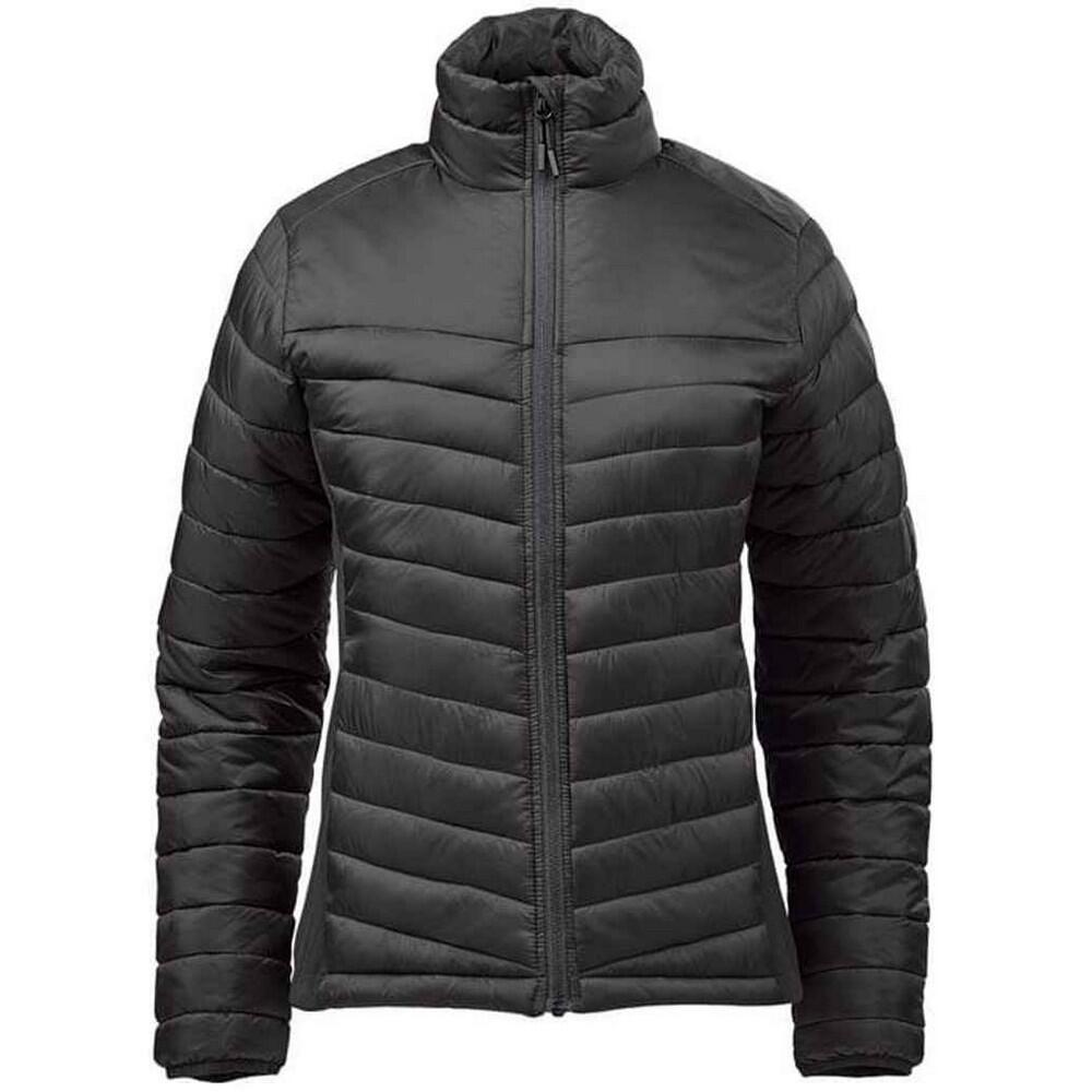 STORMTECH Womens/Ladies Montserrat Thermal Padded Jacket (Black/Granite)