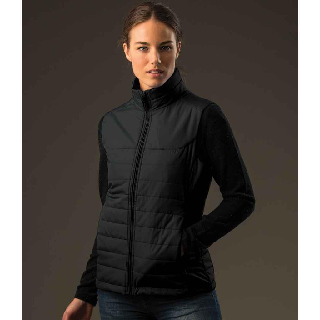 Womens/Ladies Nautilus Quilted Body Warmer (Black) 3/3