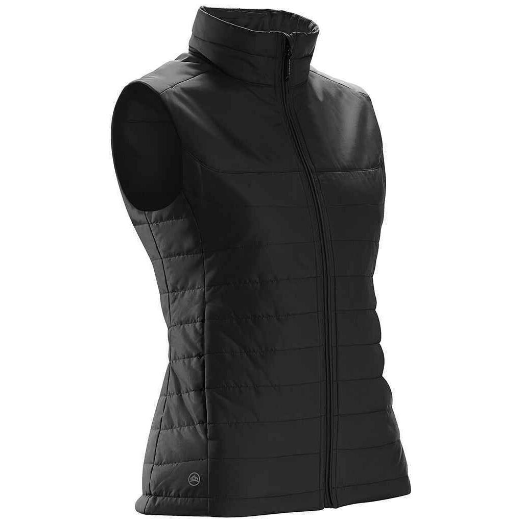 Womens/Ladies Nautilus Quilted Body Warmer (Black) 2/3