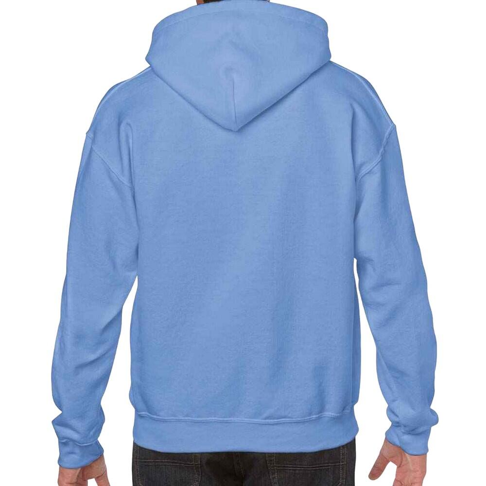 Felpa Con Cappuccio Uomo Gildan Blu Carolina 2/2