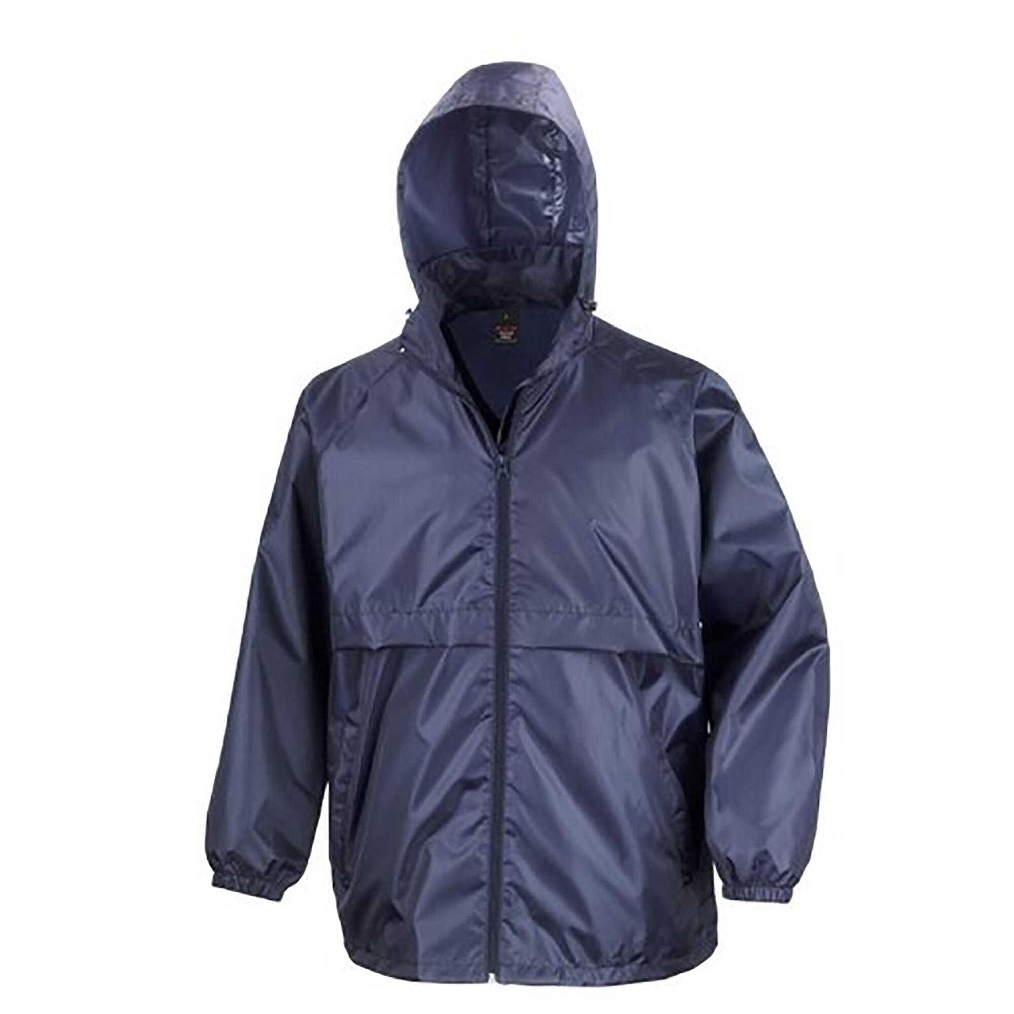 Giacca Idrorepellente E Resistente Al Vento Uomo Result Blu Navy 2/3