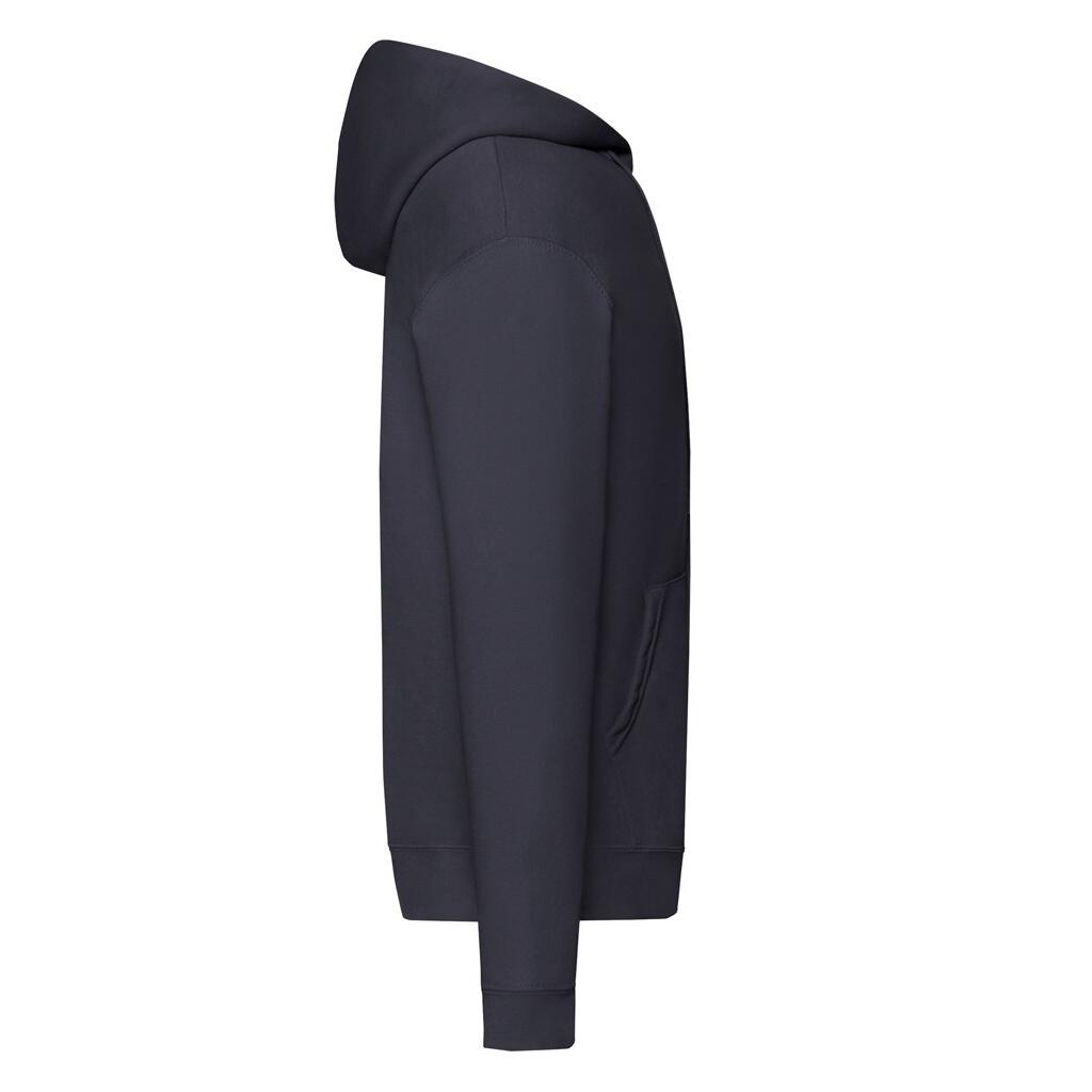 "Classic" Kapuzenpullover, Mit Reißverschluss für Herren Marineblau 3/3
