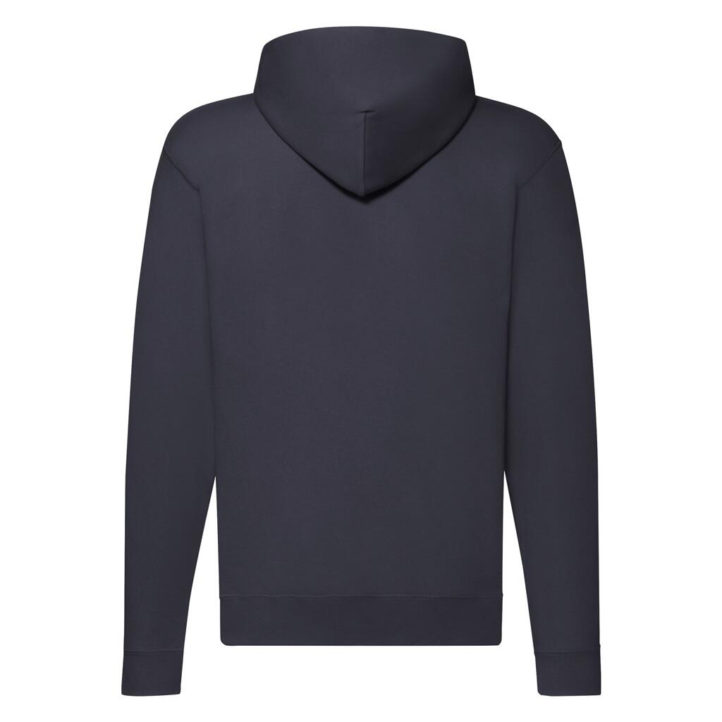 "Classic" Kapuzenpullover, Mit Reißverschluss für Herren Marineblau 2/3