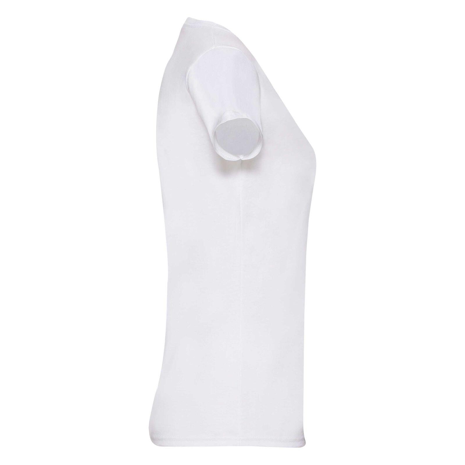 Tshirts Manches Courtes Femmes (Blanc) 3/3
