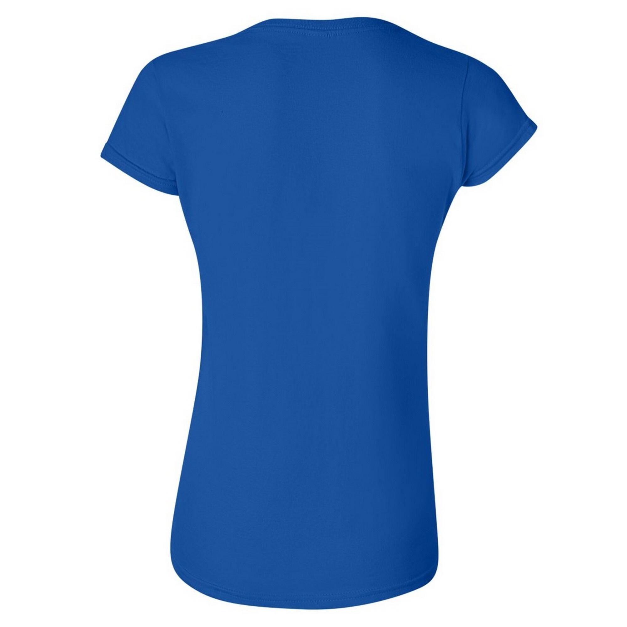 Ladies Soft Style Short Sleeve TShirt (Royal) 2/2