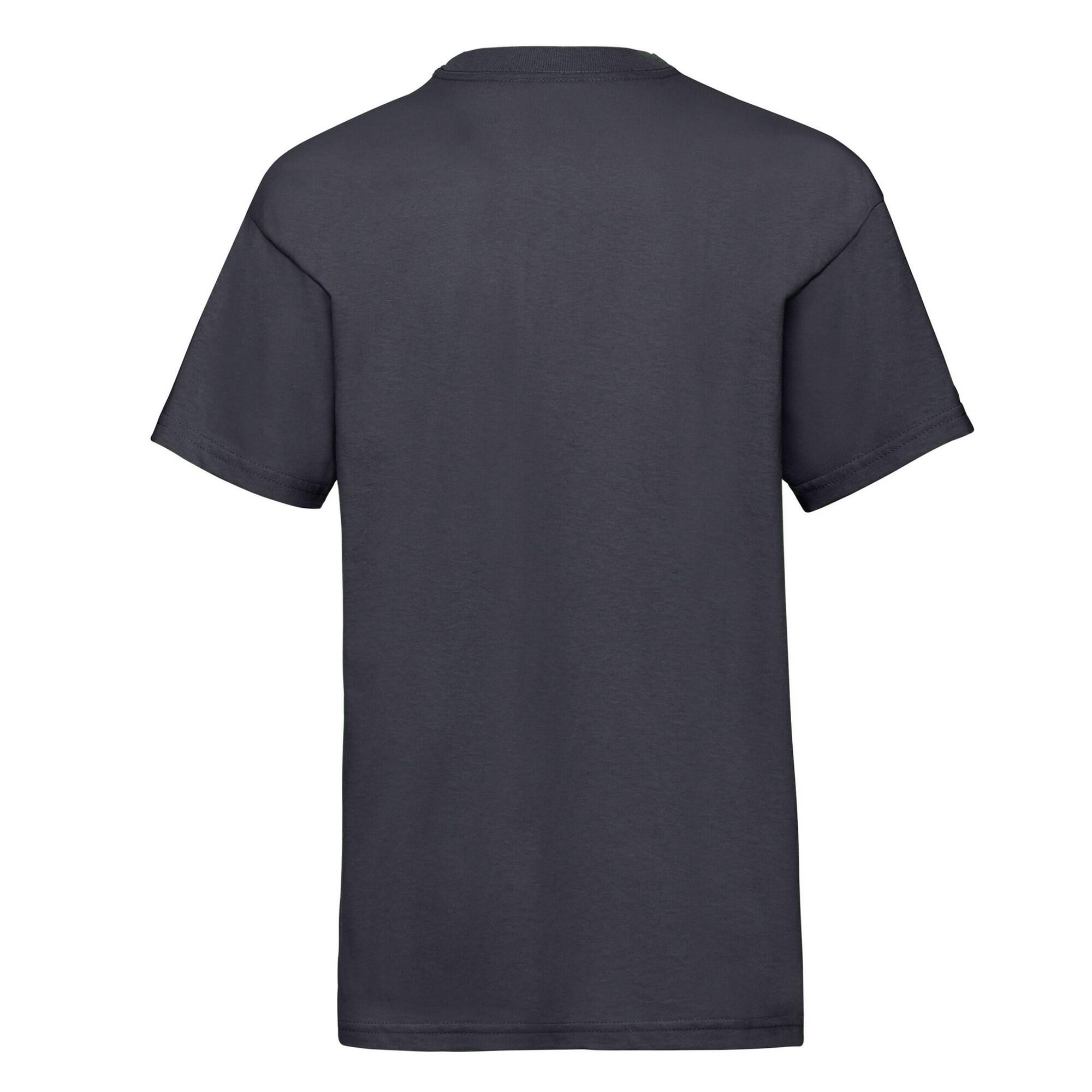 "Value" TShirt für Kinder Marineblau 2/2
