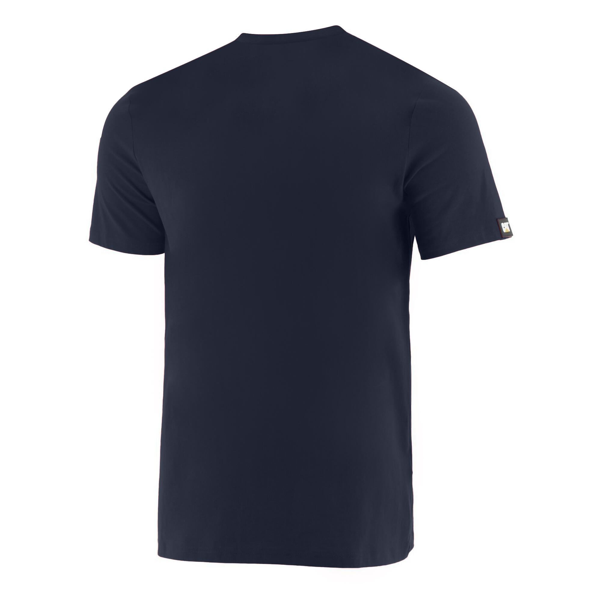 Mens Essentials ShortSleeved TShirt (Navy) 2/3