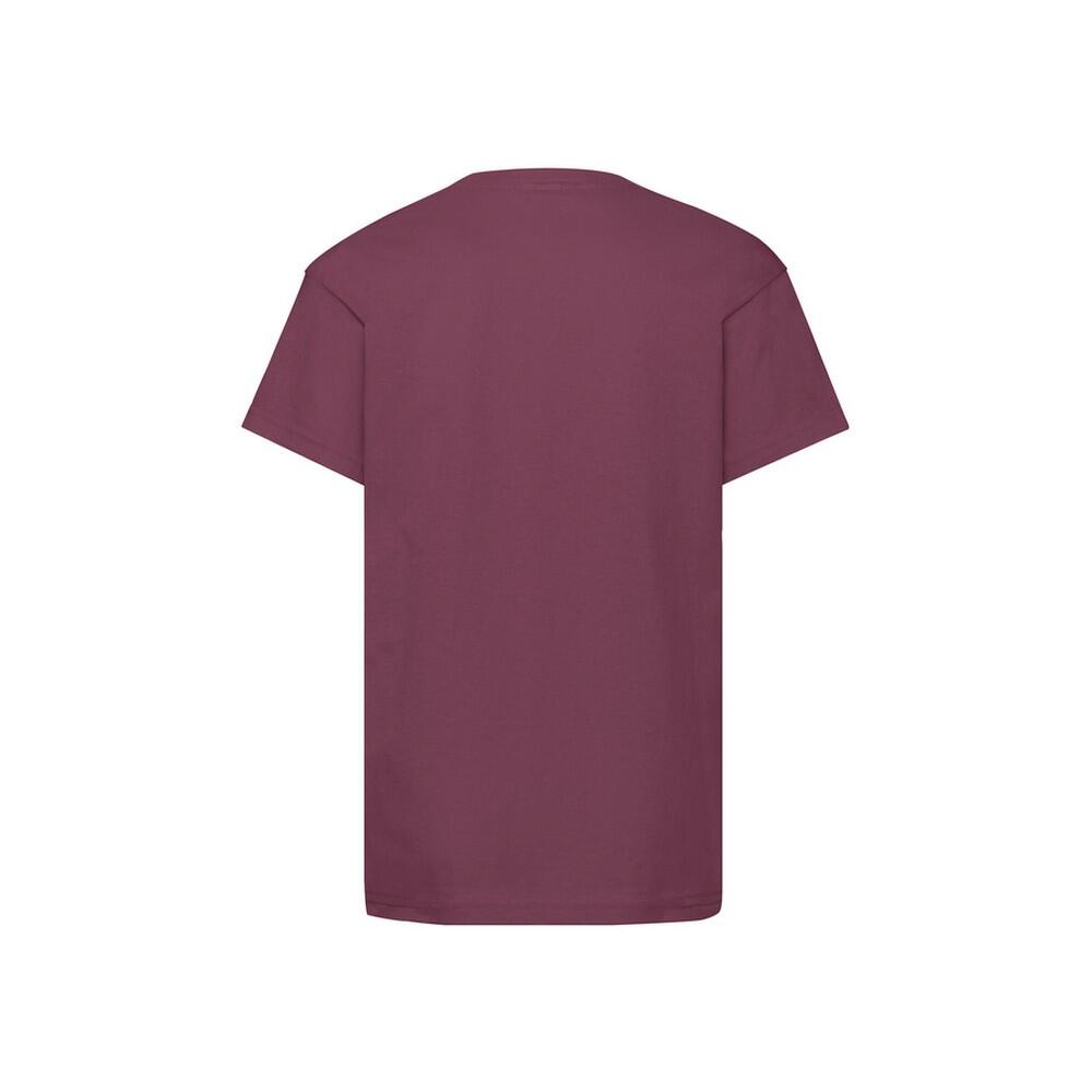 "Original" TShirt für Kinder Burgunderrot 3/4