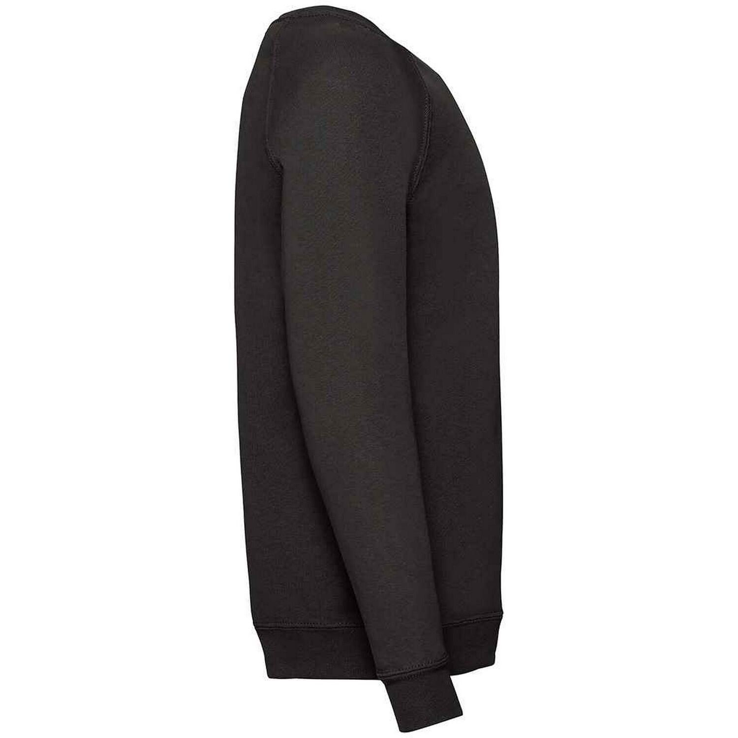 Sweatshirt für Raglanärmel Kinder Schwarz 3/3