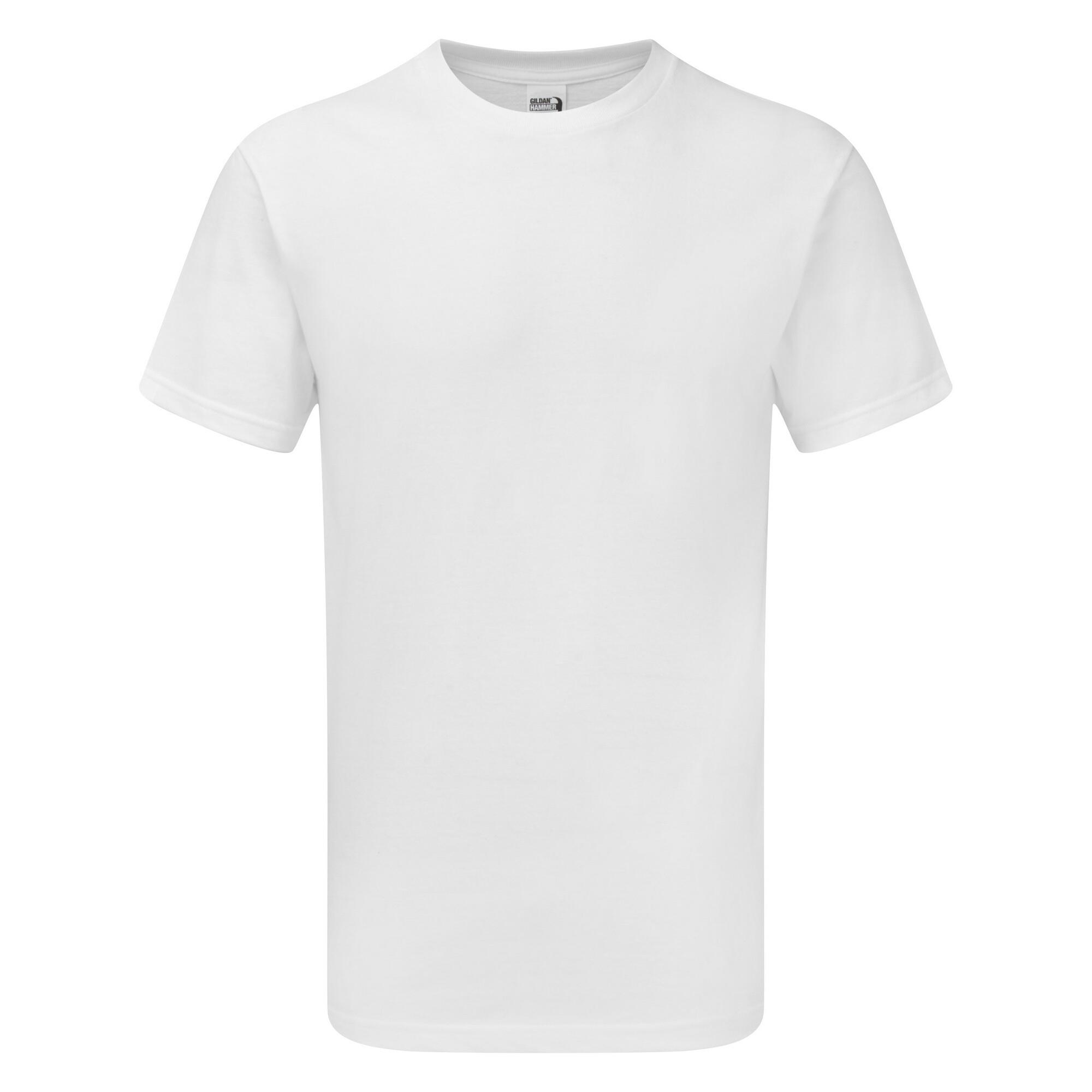 Mens Hammer Heavyweight TShirt (White) 2/2
