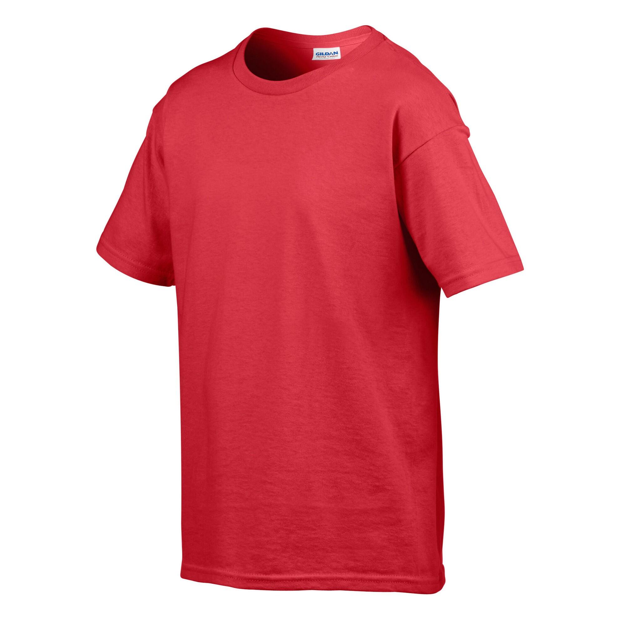SoftStyle TShirt Kinder Rot 3/3