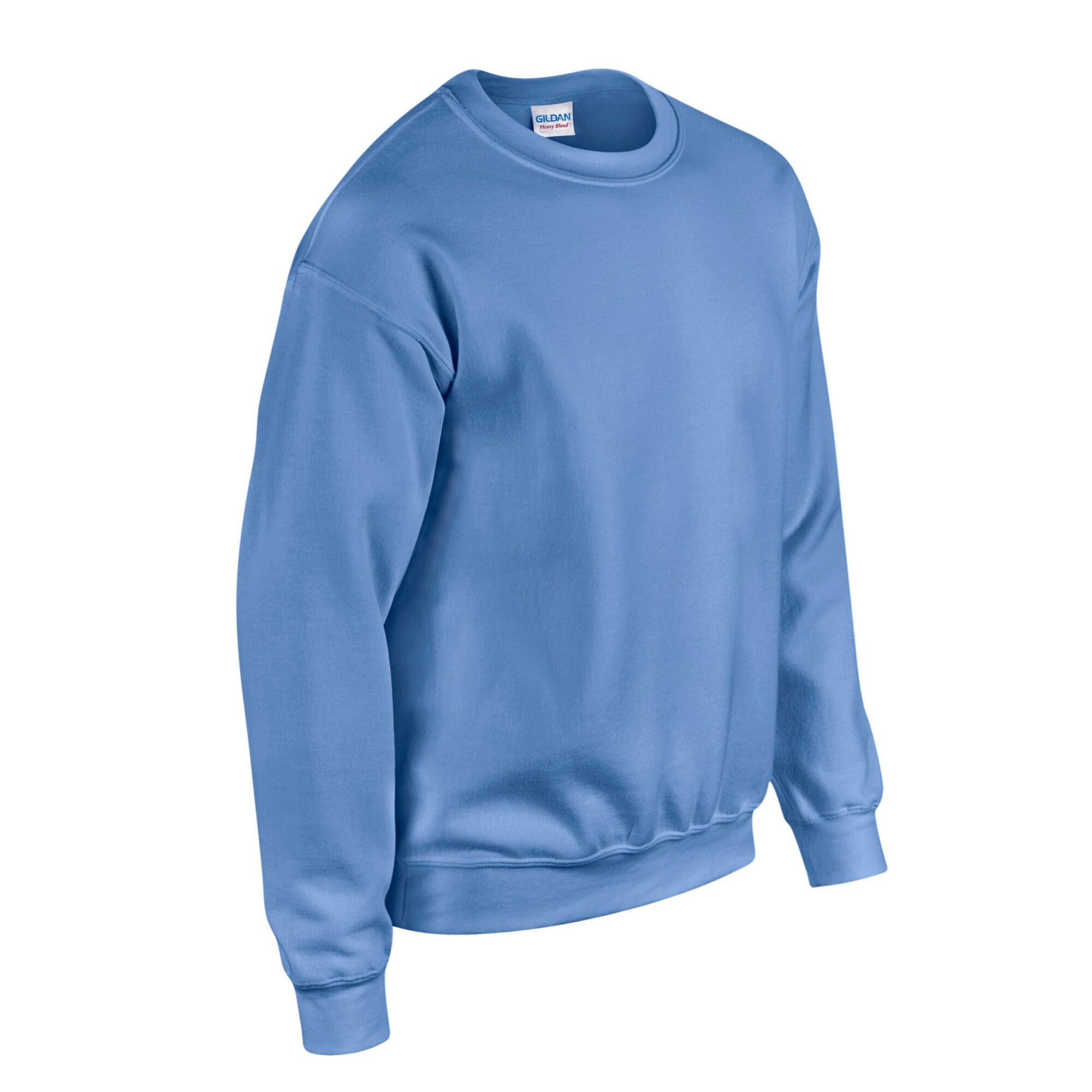 Felpa Uomo Gildan Blu Carolina 3/3