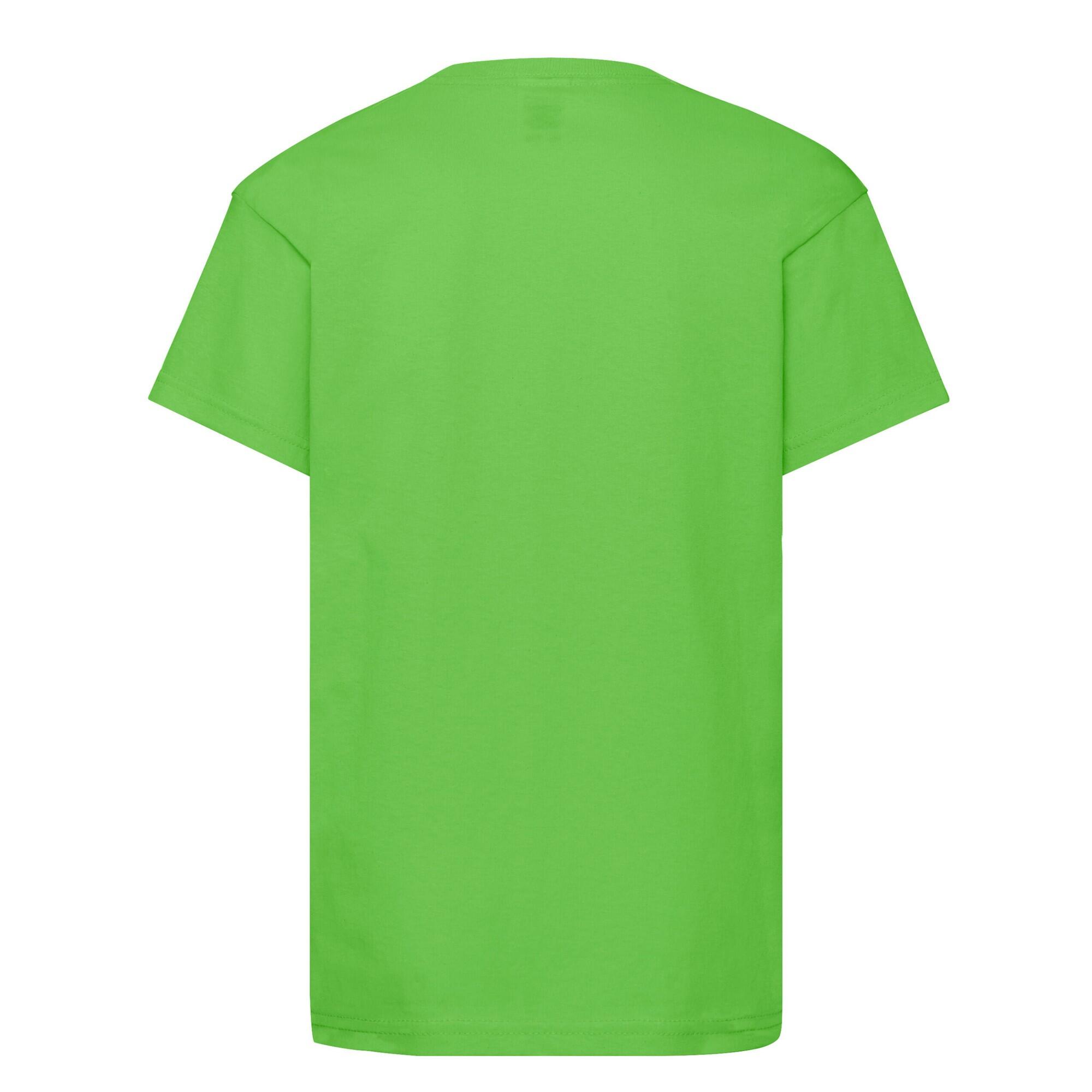 Childrens/Kids Original TShirt (Lime) 2/3
