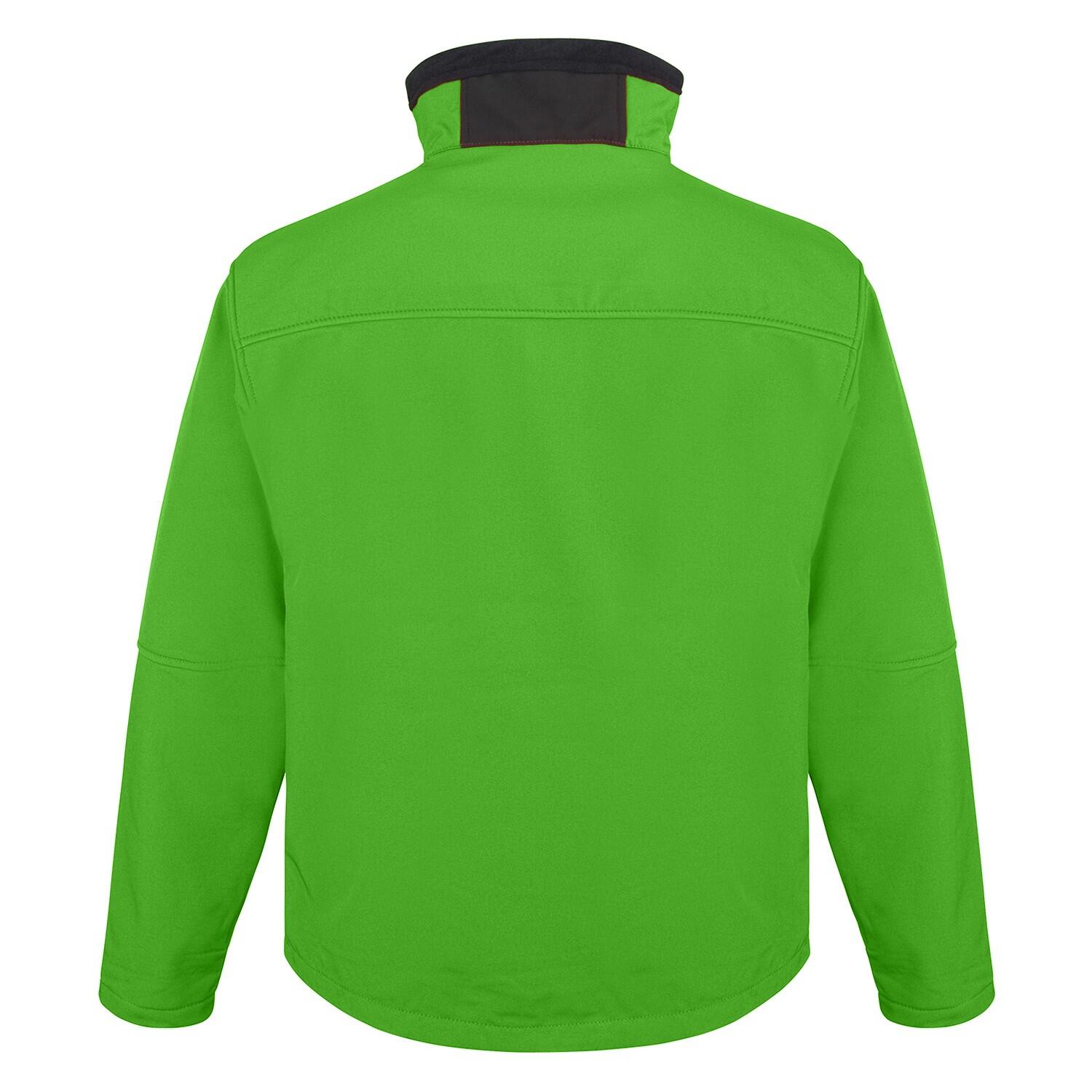 Shell Membrain Mens Activity Soft Shell Jacket (Vivid Green) | Decathlon