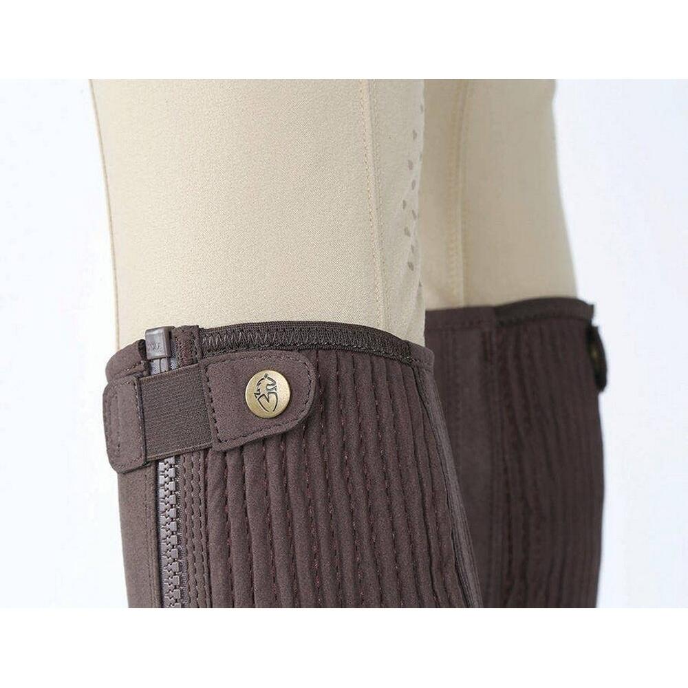 Unisex Adult Amara Half Chaps (Brown) 2/4