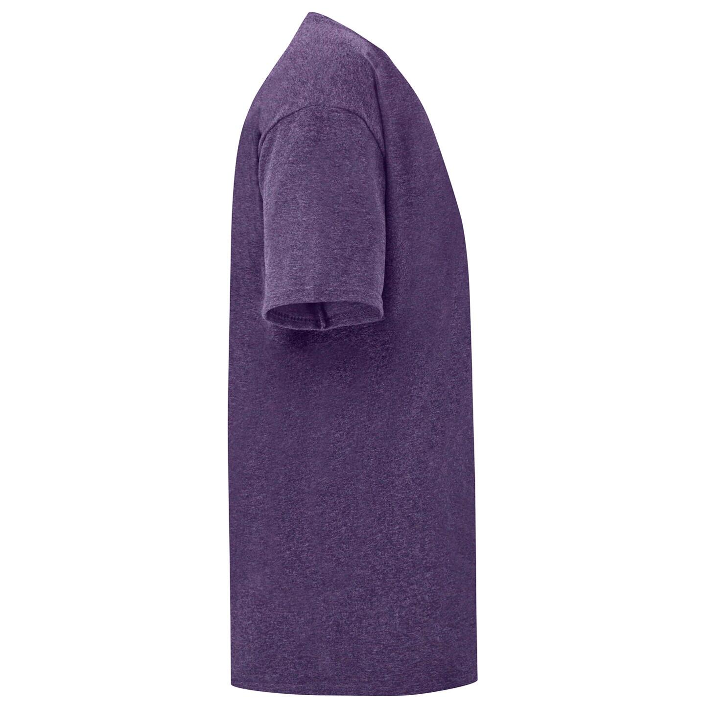 Childrens/Kids Iconic Heather TShirt (Heather Purple) 2/2